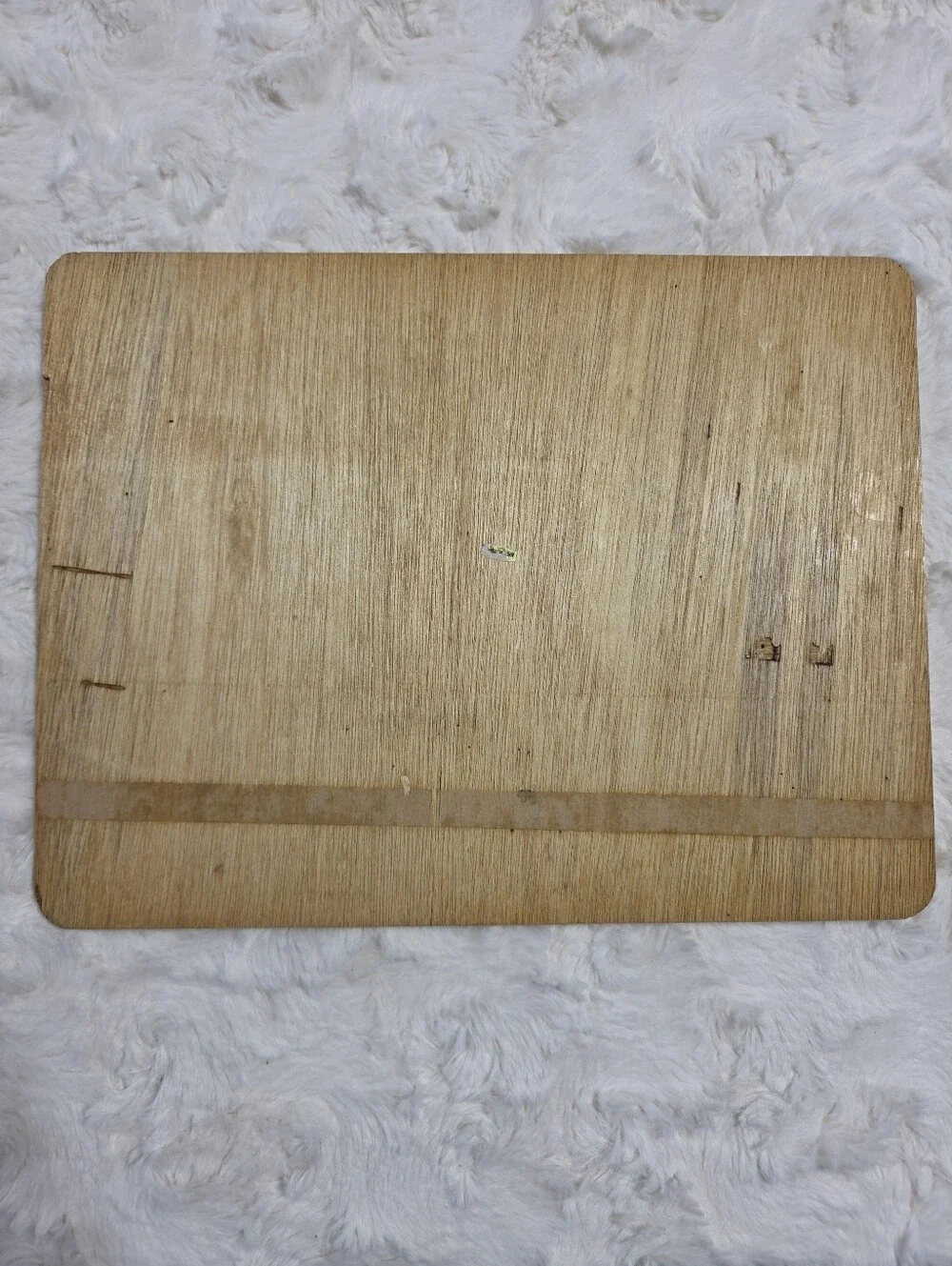 Vintage Anekoma Hawaiian Boy Surfing Wood Tray Puzzle